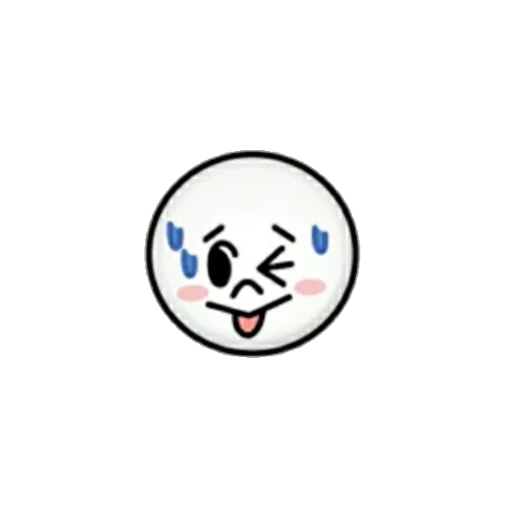 expression line, smiling face, smiley face badge, line friends moon
