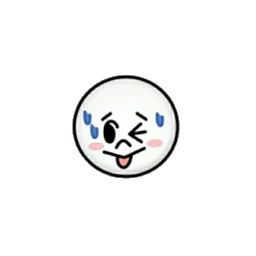 linee di emoticon, faccina sorridente, badge smiley face, line friends moon