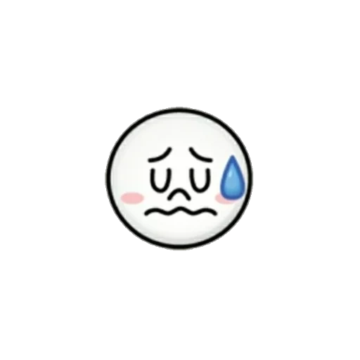 captura de pantalla, sonrisa triste, insignia triste, triste smiley, llorando smiley negro blanco