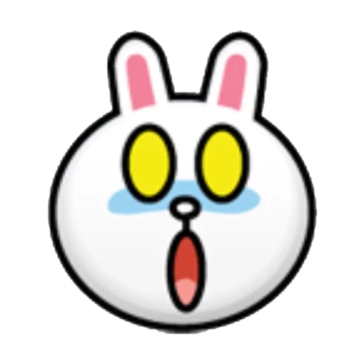 hase, anime, smiley kaninchen, verwöhntes kaninchen, linie freunde cony