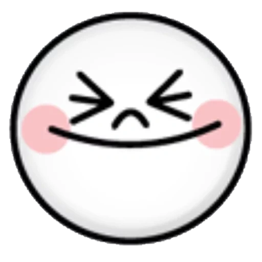 viso, bambino, line sorride, line emoticons, emoticon kawaii