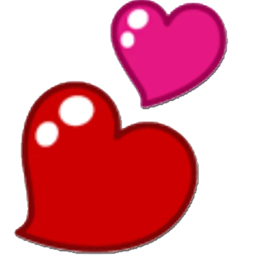 heart, heart, heart-shaped expression, red heart expression pack