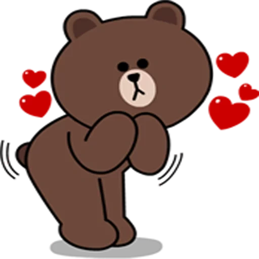 line friends, cubs are cute, cute bear pattern, sketch of cute bear, cartoon