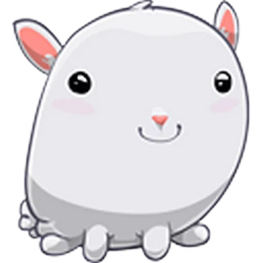 bun, rabbit, little rabbit, beautiful smiling face