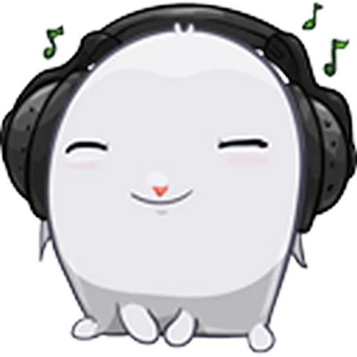 bun, earphone, earphone, headphone white, listen to music