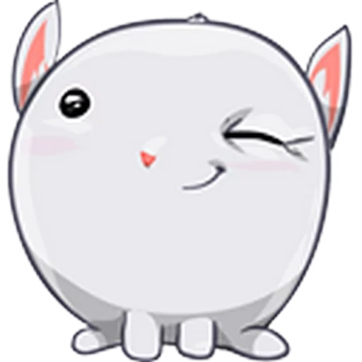 bun, anime, risonho, emoticons de anime