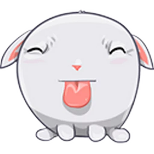 bun, animation, beautiful smiling face, anime smiling face