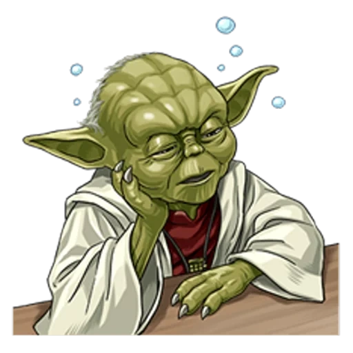 iodine, yoda art, youde's star wars, youde's star wars, star wars master yoda