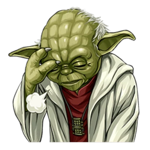 iodine, yoda art, master yoda, youde's star wars, youde's star wars