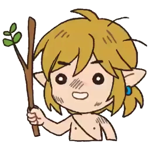 anime, i personaggi, genio klippert, legend zelda link, link legend zelda chibi