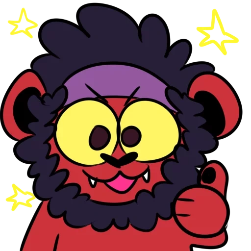 animação, smesharki, monstro malvado, personagem de smesharikov, macaco smeshariki fisa