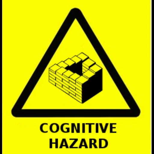 el signo del peligro, peligro cognitivo, peligro cognitivo, señales de advertencia, amenaza cognitiva scp