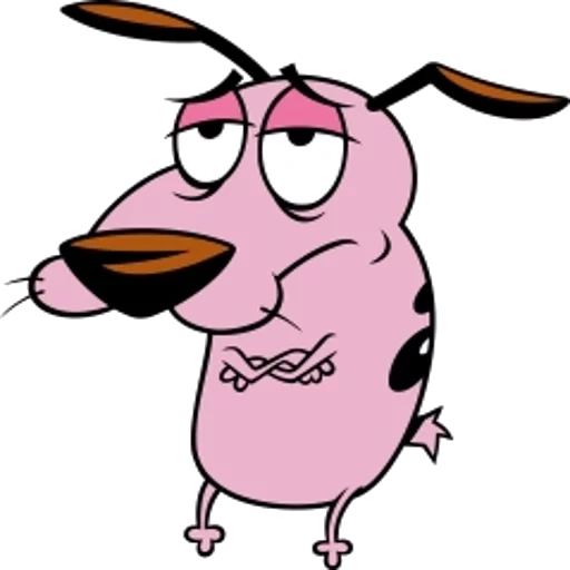 keberanian anjing, keberaniannya pengecut, pengganggu pengecut, keberanian adalah anjing pengecut, kurazh's cowardly dog houston