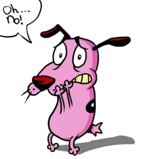 courage, joke, the courage is cowardly, the courage is a cowardly dog, cowardly cowardly dog foxes