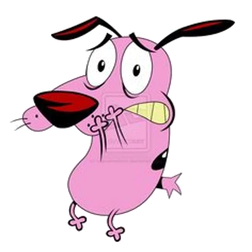 dog vector, the courage is a cowardly dog, cowardly cowardly dog foxes, couurage the cowardly dog tv3, couurage the cowardly dog eustace