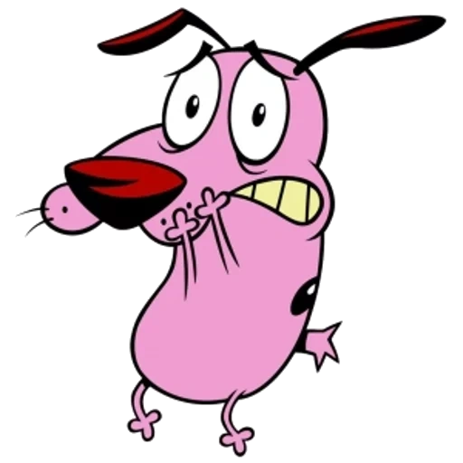 le courage est lâche, le courage est un chien lâche, crocket cowardly dog saison 1, carton courage cowardly dog, série animée actuelle de chiens lâches