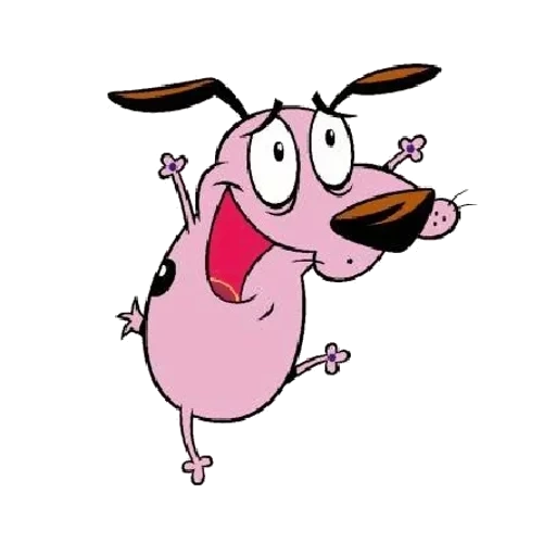 courage, courage dog, the courage is cowardly, the courage is a cowardly dog, curly cowardly dog mask