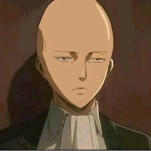 bald levy, anime bald, anime characters, bald levy ackerman, hunter x hunter 3