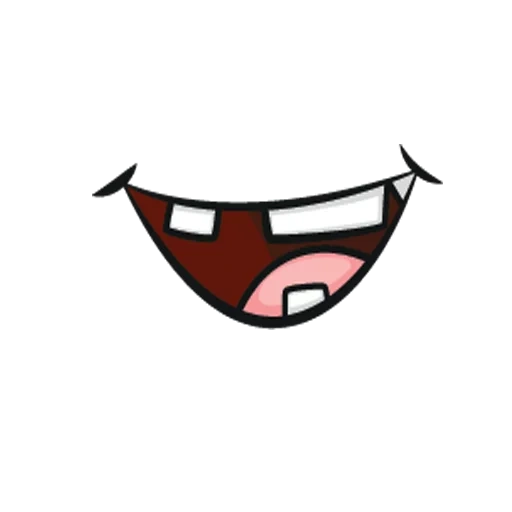 mouth, a smiling mouth, mouth vector, cartoon mouth, cartoon smile