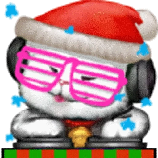 christmas cat, dunia womix, sinterklas yang bisa bicara, android tahun baru, tahun baru doraemon