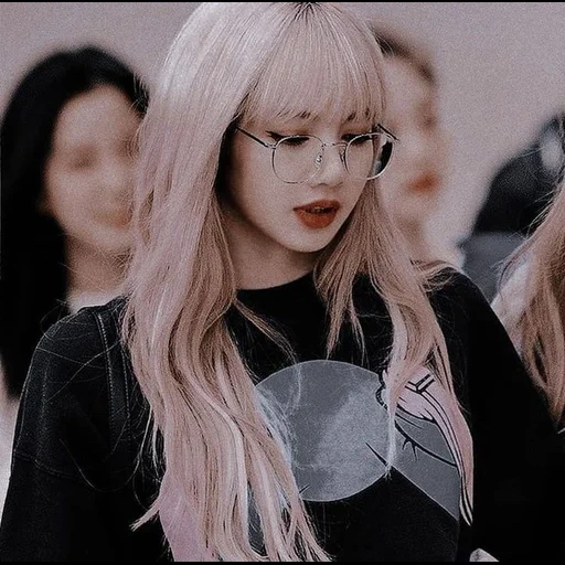 menina, pó preto, pó preto de raposa, blackpink lisa, estética de lalisa manoban