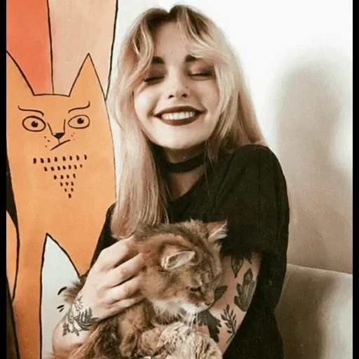 le donne, la ragazza, la ragazza, la bionda, pussycat pussycat