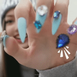 fingernail, manicure, brand name nails, long nail design, manicure long nails