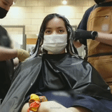 hair, gli asiatici, la macchina fotografica, hair salon, treatment of spa
