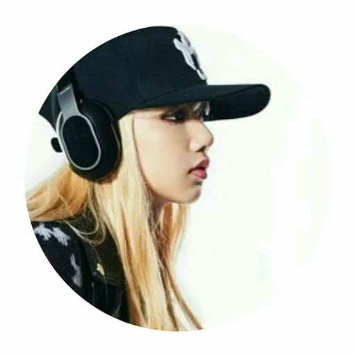 untuk wanita, gadis, blackpink lisa, loona cowboy 2020, bubuk hitam topi rubah