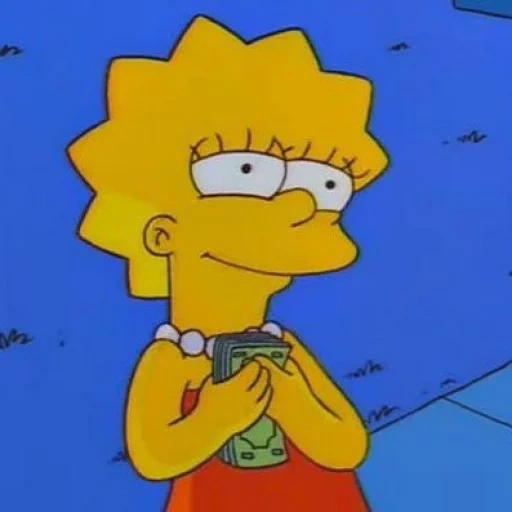 lisa simpson, bart simpson, die simpsons, lisa von den simpsons ist cool, die rauchende lisa simpson