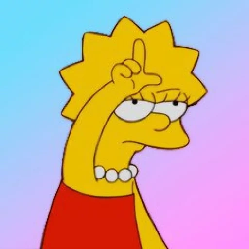 die simpsons, lisa simpson, die simpsons, lisa simpson verlierer, prinzessin lisa simpson