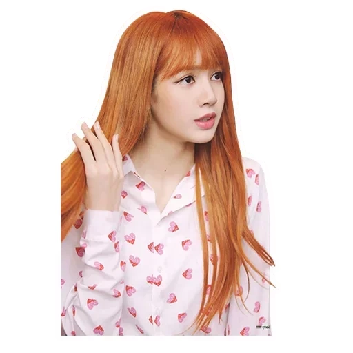 blackpink lisa, девушка, black pink, лиса блэк пинк, lisa blackpink red hair