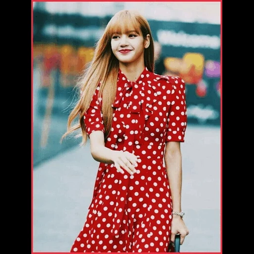 actual, mujer joven, atuendos de moda, lisa blackpink, vestido lalisa manoban