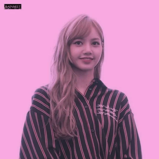 rosa negro, rosa negro, lisa blackpink, jennie blackpink, lalisa manoban sin flequillo