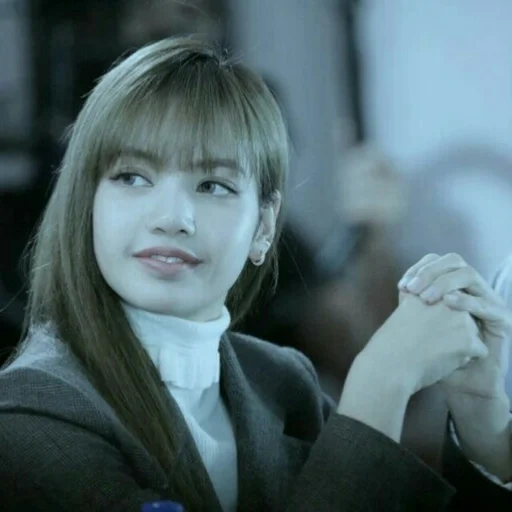 jeune femme, rose noir, blackpink lisa, belles filles, fans de rose noir