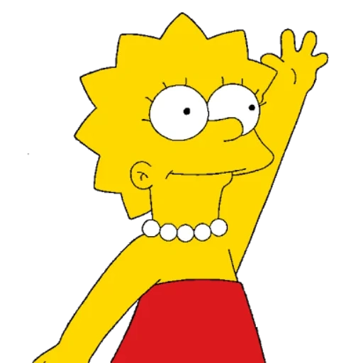 les simpsons, lisa simpson, bart simpson, lisa simpson baby, la fille de lisa simpson