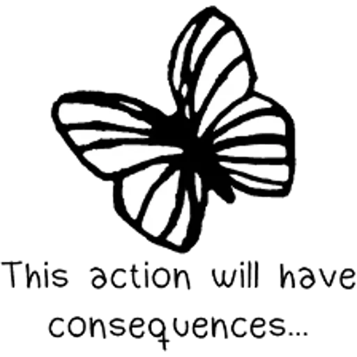 kupu kupu, efek kupu-kupu, kehidupan, tindakan ini akan memiliki konsekuensi, tindakan ini akan memiliki konsekuensi latar belakang transparan