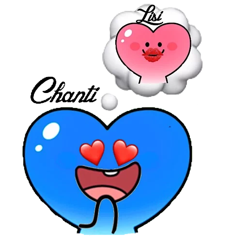 heart, people, heart, de cœur, cartoon d'amour