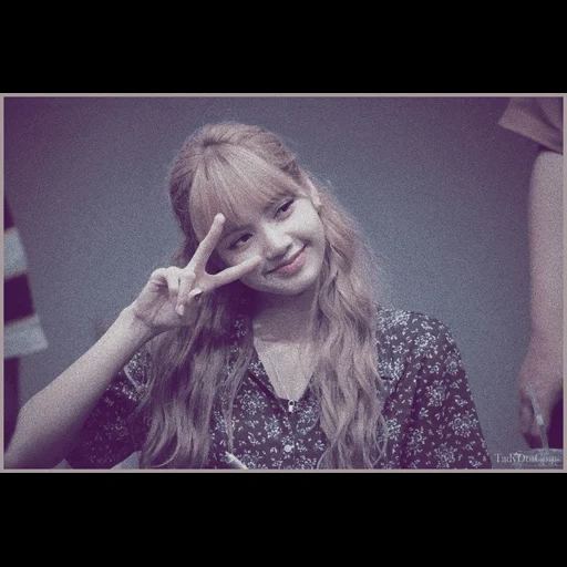 young woman, lisa blackpink, blink blackpink, beautiful girls, blackpink fox manicure