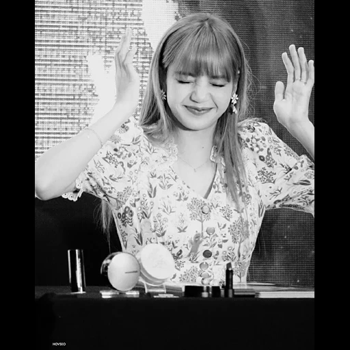 niña, polvo negro, lisa blackpink, hermosa chica, blackpink lisa moonshot