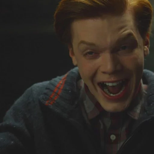 gotham, jerome valeska, jerome valeska, cameron monnaen, jerome valeska gotham