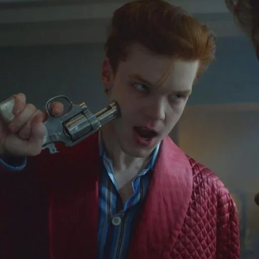 gotham city, jerome valeska, cameron monahan, cameron monahan gotham clown, valleska cameron monahan jerome