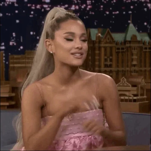 ariana, ариана, джимми фэллон, ариана гранде, ариана гранде 2018