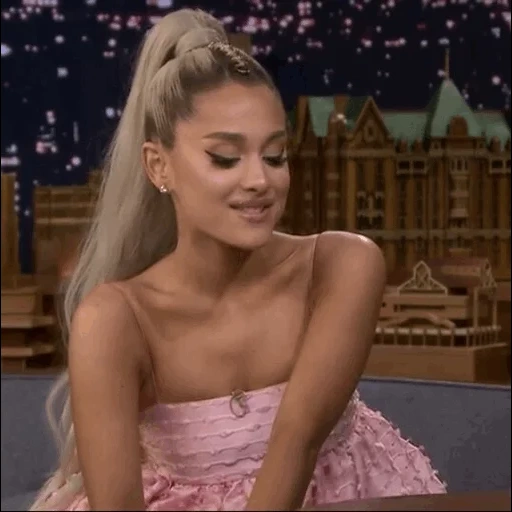 ariana, ариана, ариана гранде, sexy ariana grande, ариана гранде у джимми фэллона