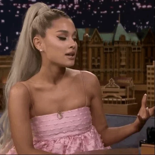 ariana, ariana, jimmy fallon, ariana grande, ariana grande merci ensuite