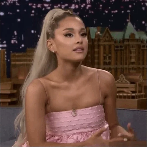 ariana, ариана, джимми фэллон, ариана гранде, ariana grande 2016