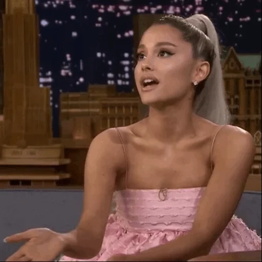 девушка, девочка, ариана гранде, ariana grande 2016, ariana grande jimmy fallon hot