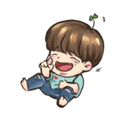 chibi bts, chibiki bts, taihang chibi, chong guke chibi, chibi bts taiheng