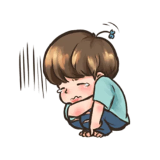 asian, chibi bts, taehen chibi, chibi bts jimin, bts cartoon