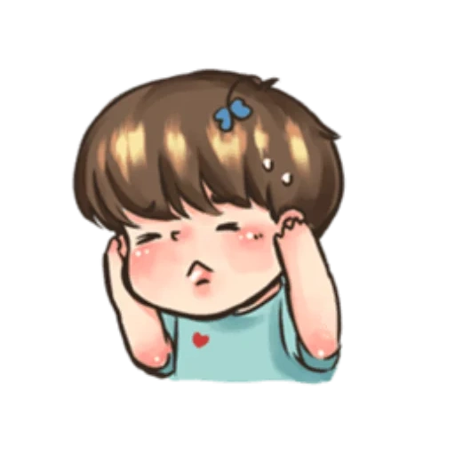 imagen, chibi bts, chibi bts, taehen chibi, jungkook chibi